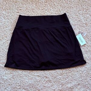 Haven Well Within Black Skort Athletic Skirt NWT Size L Pull On Active